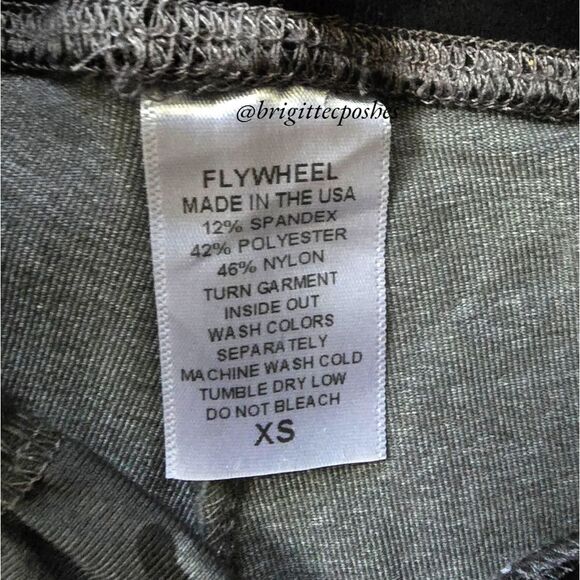 FLYWHEEL Black/Grey Camouflage Legging - Picture 6 of 6